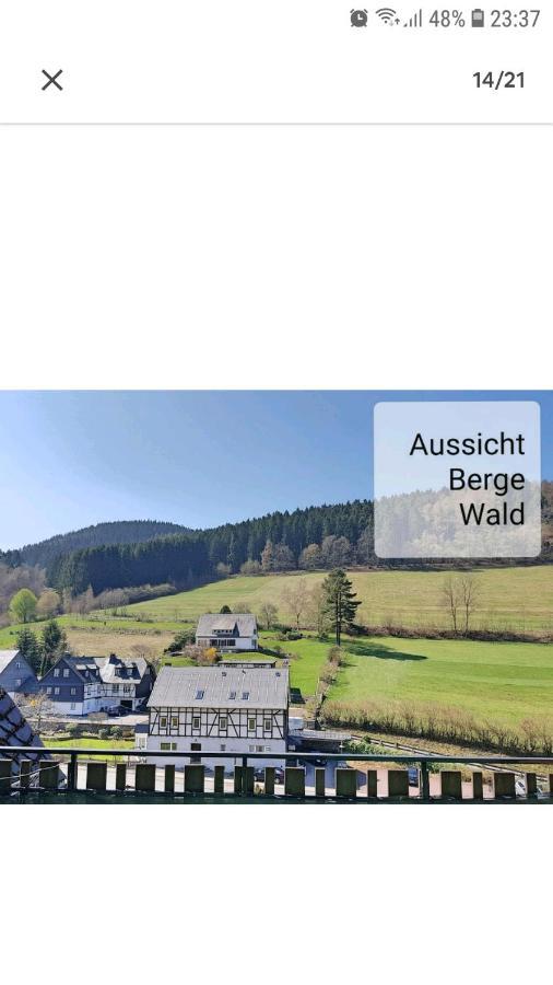 4 Erw. 1 Ki. Ski Entspannung Terasse Ausblick Schmallenberg Eksteriør billede